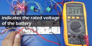 表示電池的額定電壓