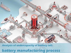 電芯的容量不足的分析-電芯的制造過程